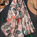 شال برگی پاییزی