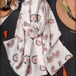 شال رنگین کمون  پاییزی (ایراد جزئی)