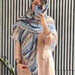 روسری اسلیمی پاییزی