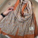 شال گلگلی حاشیه دار  کد5