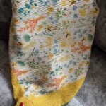 شال گلگلی حاشیه دار  کد 1 (ایرادجزئی)