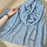 شال بلو فلاور(نخی صابونی)