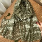 شال بابونه پاستلی (ایراد جزئی)