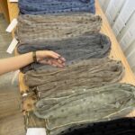 شال توپ توپی مخمل