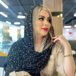 شال گلگلی سکه ای مشکی (ایراد جزئی)