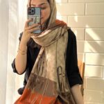 شال مخمل گوچی کمربندی (ایراد جزئی)