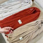 شال دور عدسی کیارا  سبز 01 (ایراد جزئی)