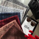 شال ژاکارد CK کد 5 (اوت لت)