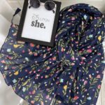 شال رزاری سورمه ای