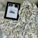 شال برگی پاستلی (ایراد جزئی)