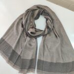 شال بامبو طوسی