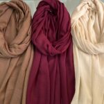 شال لینن کرمی