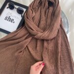 شال پلیسه سامر موکا