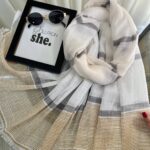 شال لینن بهاری کد6 (اوت لت)