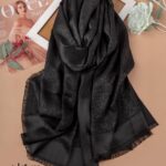 شال ژاکارد پوست ماری (ایراد جزئی)