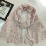 شال گلبرگی صورتی (اوت لت)