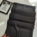 شال بامبو مشکی (اوت لت)