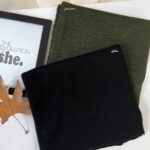 شال بافت مشکی (اوت لت)