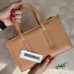 کیف 3زیپ کاراملی