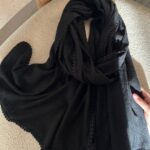شال دور سکه ای مشکی