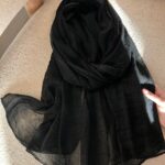 شال میله ای مشکی