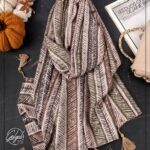 شال موهر راه راه