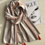 شال موهر زیگزاگی نود