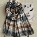 شال موهر راه راه بلو