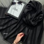 شال دانتل دار مشکی شاین (ایراد جزئی)
