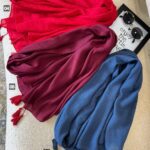 شال اسلپ زرشکی (ایراد جزئی)