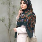 روسری گلگلی گرین