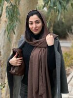 شال کتان دورریش شکلاتی