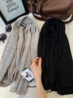 شال بافت ( blue scarf ) - Image 3