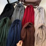 شال بافت ( blue scarf )