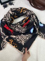 روسری انار مشکی