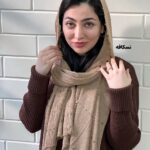 شال پانچی نسکافه ای