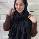 شال پانچی مشکی