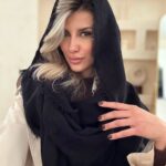 شال بوکله حوله ای مشکی