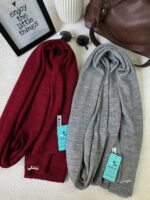 شال بافت ( blue scarf ) - Image 9