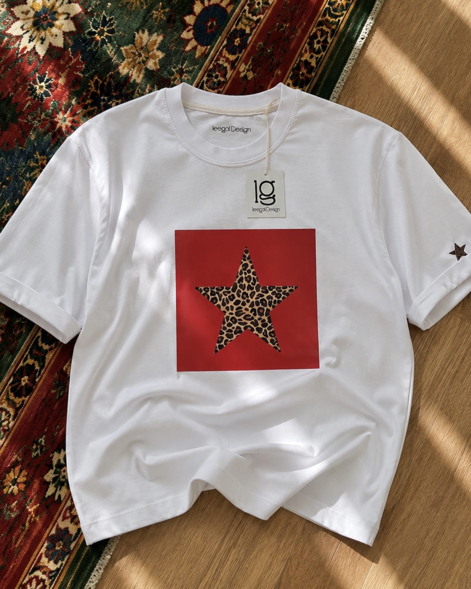 photo-output 4 تیشرت باکسی Star - Image 1